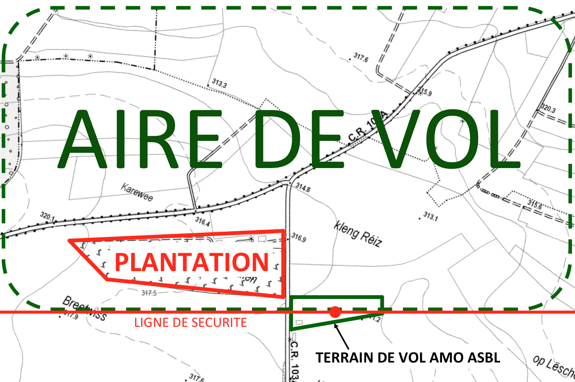 Zone de vol